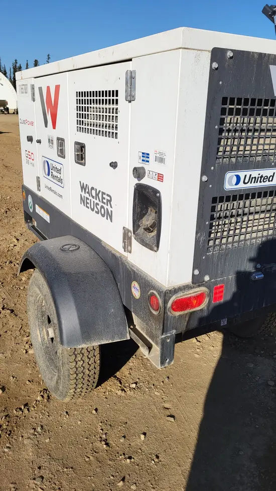 2023 Wacker Neuson G50 T4F 600V Diesel Generator