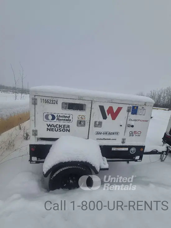 2023 Wacker Neuson G50 T4F 600V Diesel Generator