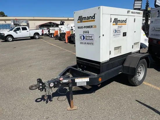 2018 Allmand MP25 Diesel Generator