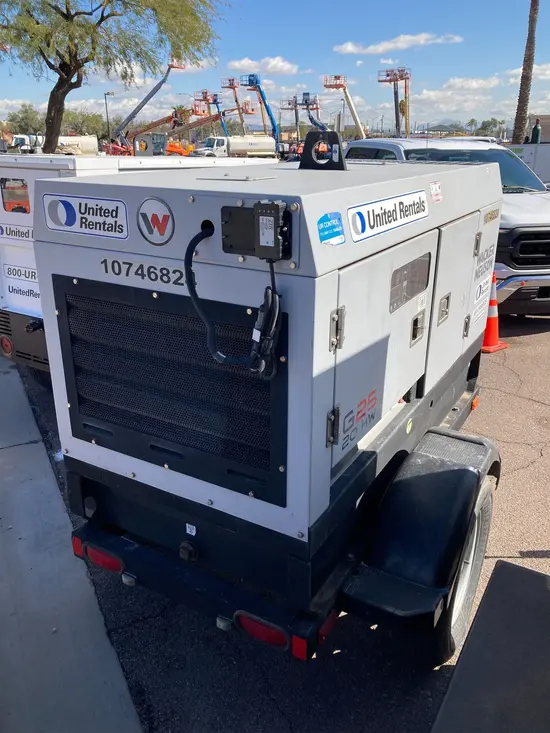 2018 Wacker Neuson G25 T4F Diesel Generator