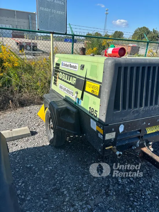 2019 Sullair 185DPQ-KU-T3 Air Compressor