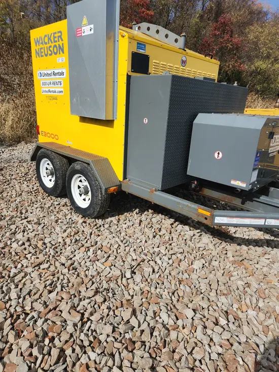 2019 Wacker Neuson E3000 Ground Heater