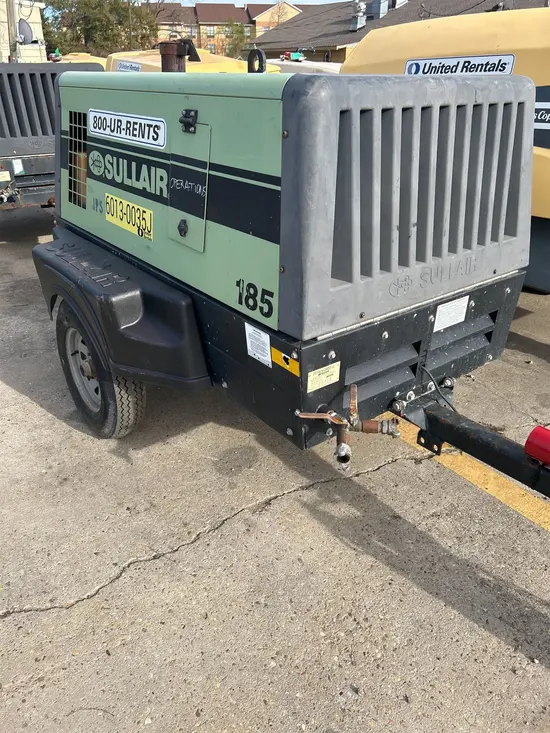 2018 Sullair 185DPQ-JD Air Compressor