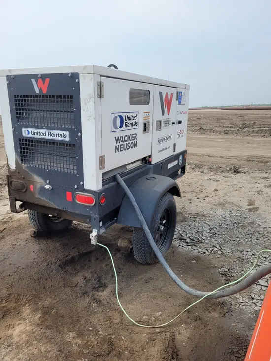 2023 Wacker Neuson G50 T4F 600V Diesel Generator
