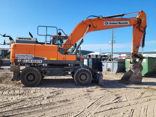 2018 Doosan DX210WE-5-US20 Excavator
