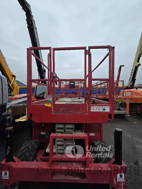 2017 MEC 4069RT Rough Terrain Scissor Lift