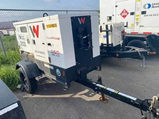 2022 Wacker Neuson G 50 Diesel Generator