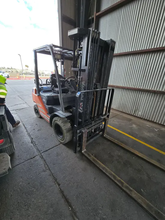 2019 Toyota 8FGU25 Warehouse Forklift