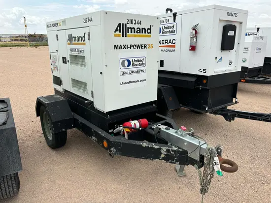 2018 Allmand MP25 Diesel Generator