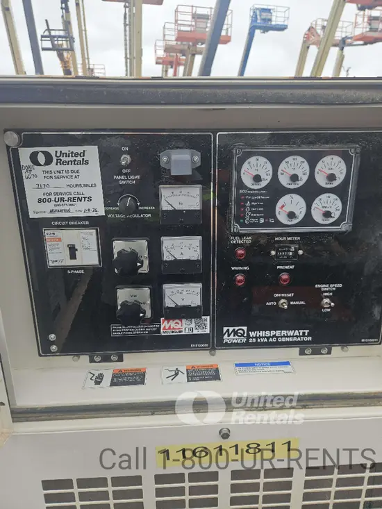 2023 Multiquip DCA25SSIU4F Diesel Generator