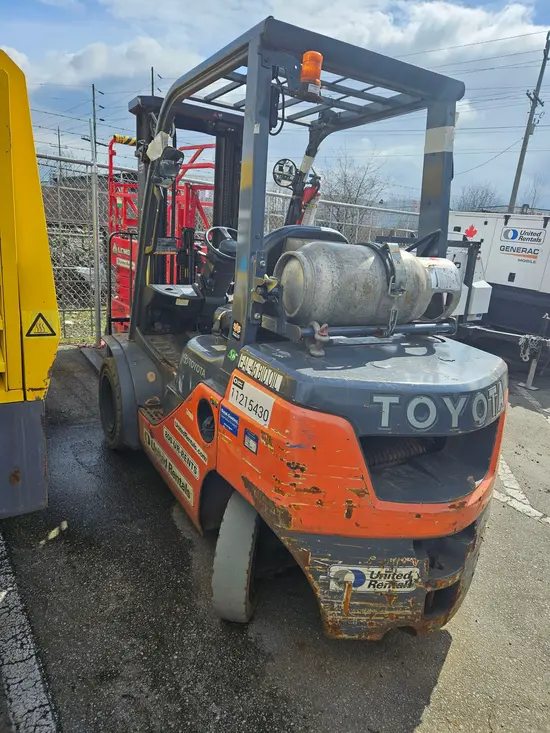 2021 Toyota 8FGU25 Warehouse Forklift