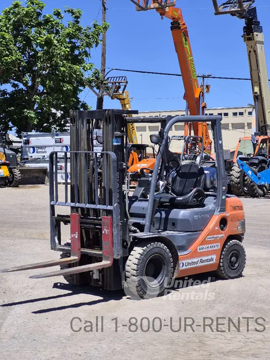 2019 Toyota 8FGU25 Warehouse Forklift