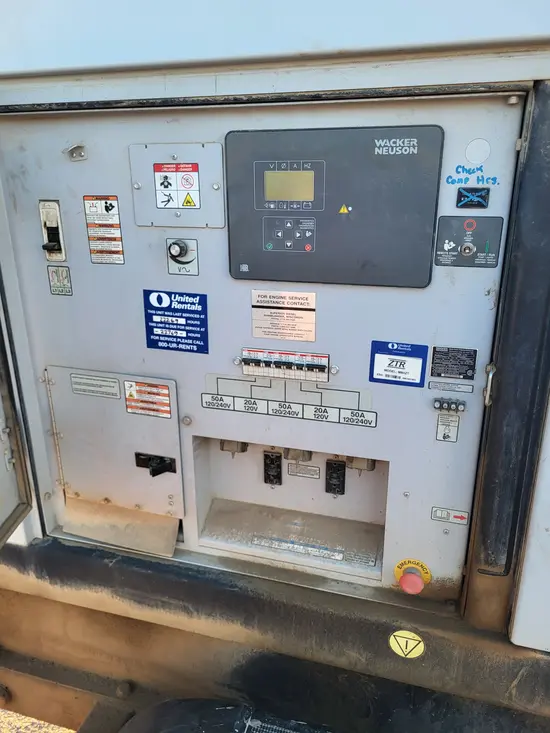 2018 Wacker Neuson G70 T3 Diesel Generator