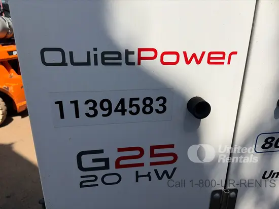 2022 Wacker Neuson G25 T4F Diesel Generator