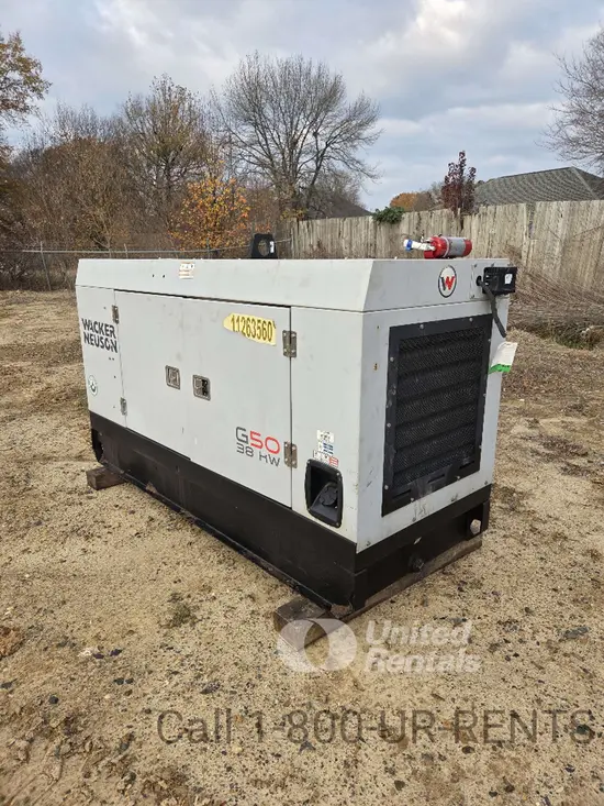 2021 Wacker Neuson G 50 Diesel Generator