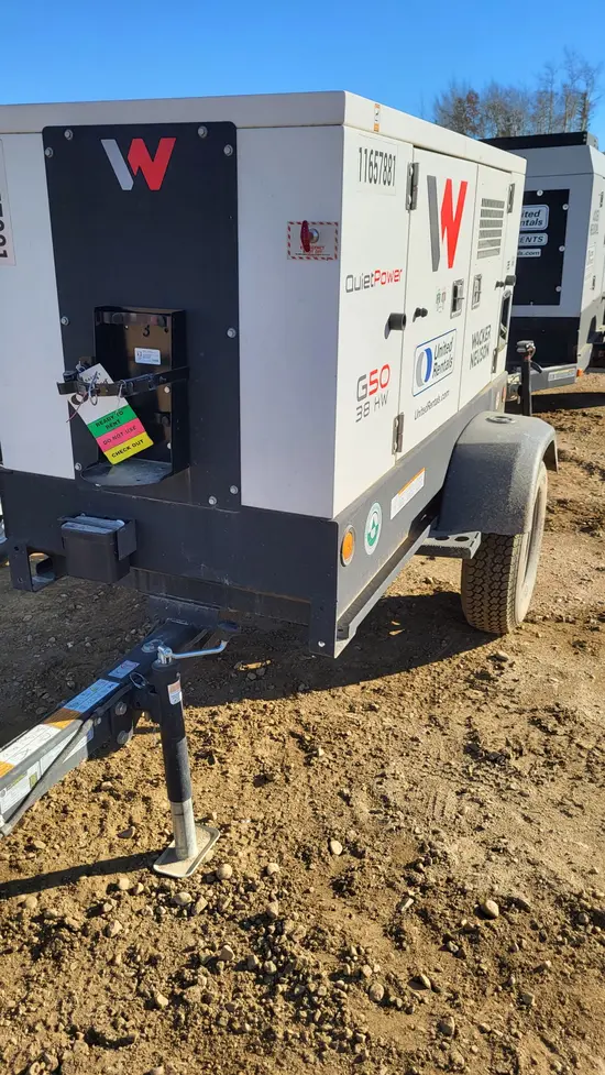 2023 Wacker Neuson G50 T4F 600V Diesel Generator
