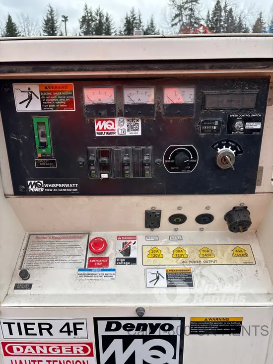 2023 Multiquip DCA10SPX4 Portable Generator