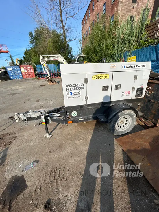 2021 Wacker Neuson G25 T4F Diesel Generator