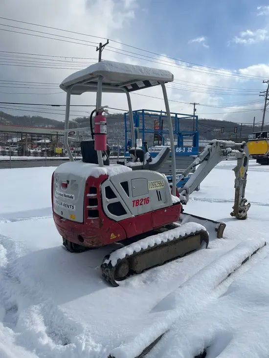 2019 Takeuchi TB216 Mini Excavator