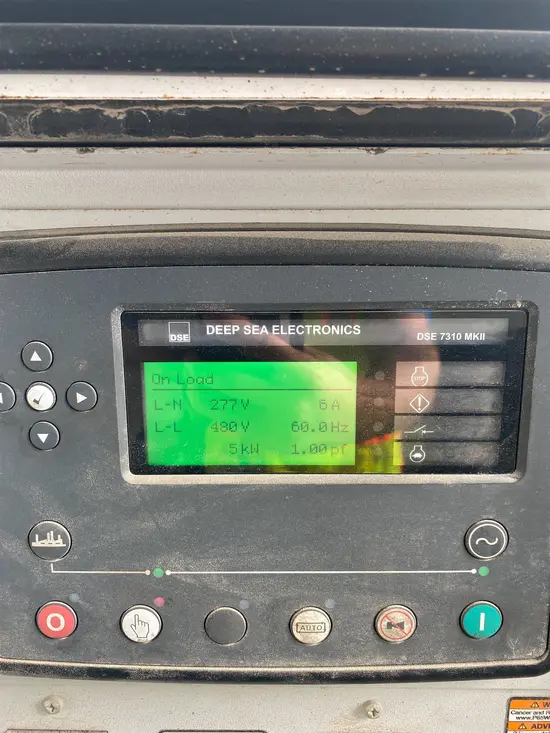 2019 Wacker Neuson G25 T4F Diesel Generator