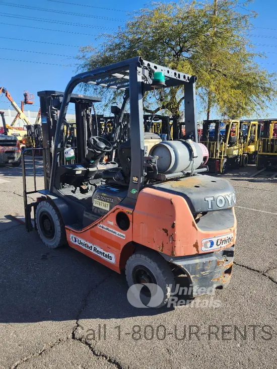 2018 Toyota 8FGU25 Warehouse Forklift