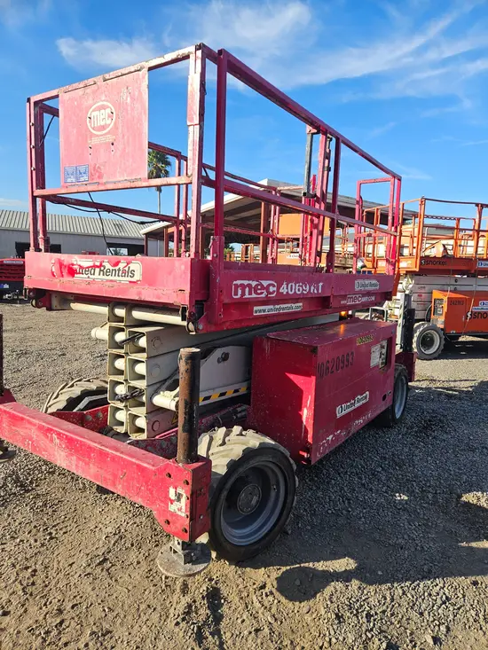 2017 MEC 4069RT Rough Terrain Scissor Lift