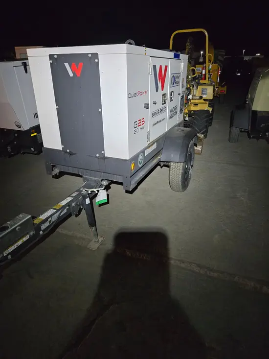 2022 Wacker Neuson G25 T4F Diesel Generator