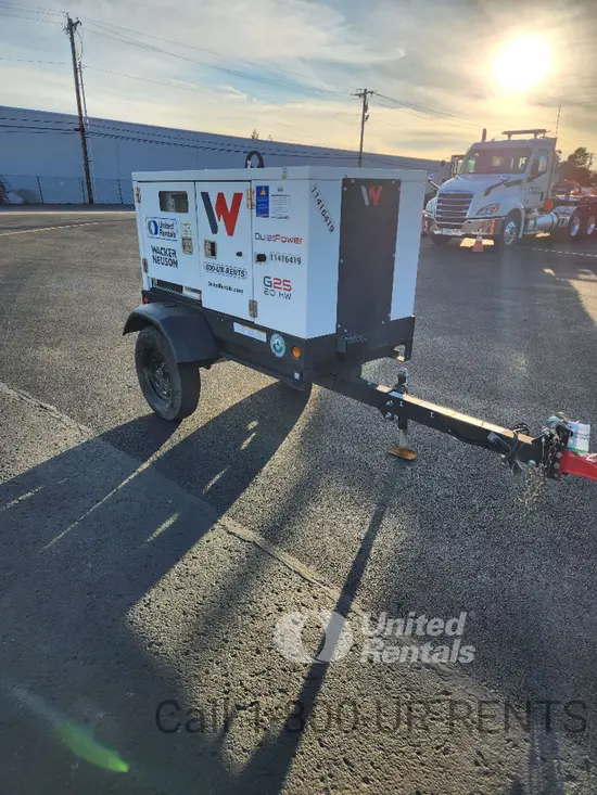 2022 Wacker Neuson G25 T4F Diesel Generator