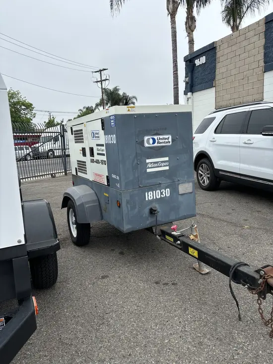 2016 Atlas Copco QAS25 Diesel Generator