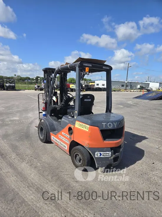 2020 Toyota 8FDU25 Warehouse Forklift