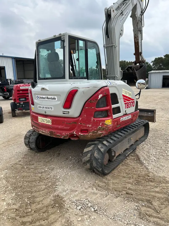 2022 Takeuchi TB370CR Mini Excavator