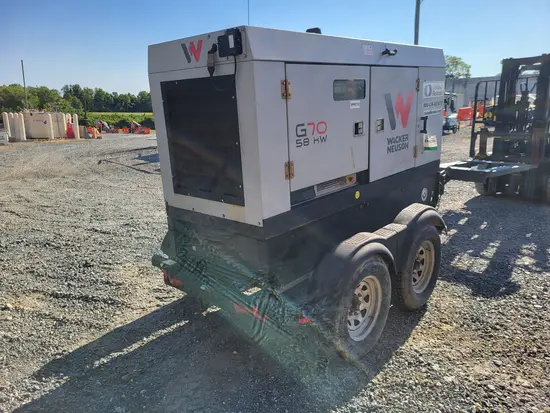 2019 Wacker Neuson G70 T4F Diesel Generator