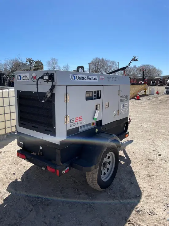 2018 Wacker Neuson G25 T4F Diesel Generator