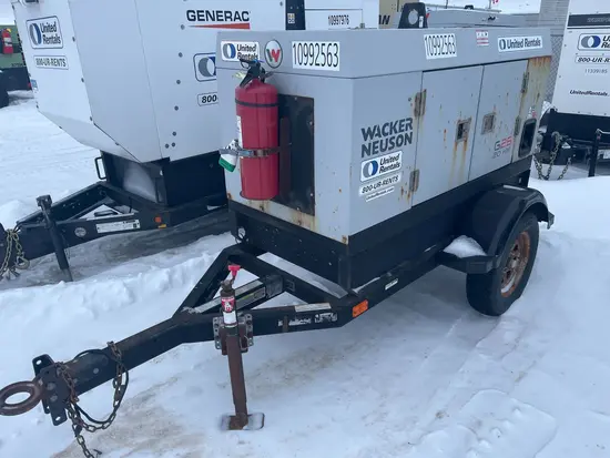 2019 Wacker Neuson G25 T4F Diesel Generator
