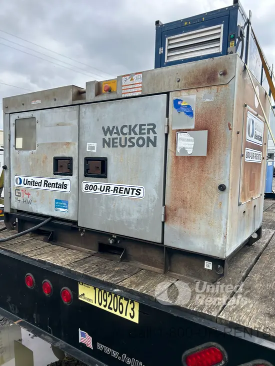 2018 Wacker Neuson G-14 Diesel Generator