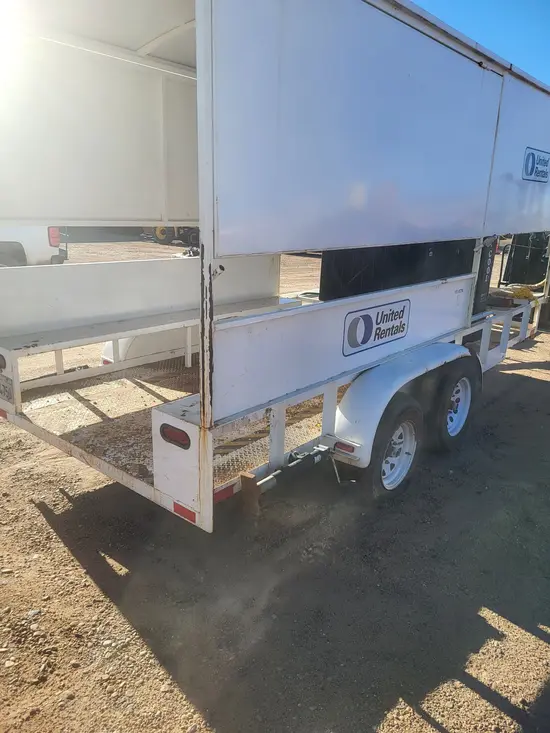 2016 Brock's Trailers 16' COOLING Evaporative Cooling Fan