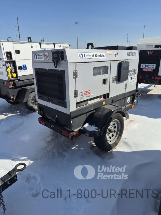 2021 Wacker Neuson G25 T4F Diesel Generator