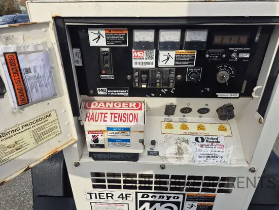 2020 Multiquip DCA15SPXU4F Diesel Generator