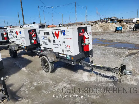 2022 Wacker Neuson G25 T4F Diesel Generator