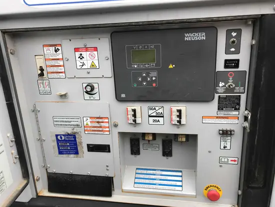 2016 Wacker Neuson G25 T4F Diesel Generator