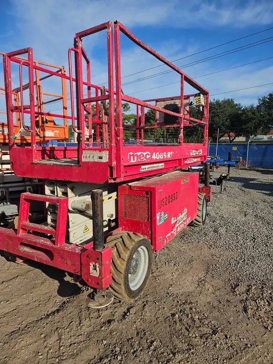 2017 MEC 4069RT Rough Terrain Scissor Lift