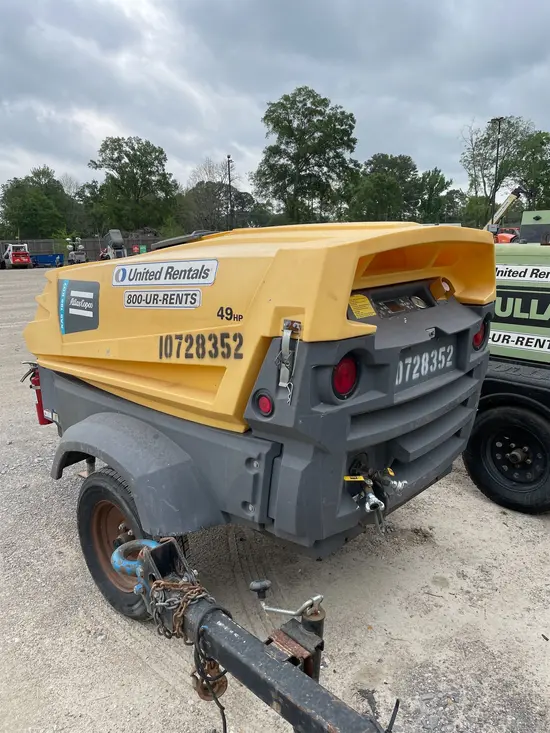 2018 Atlas Copco XAS185KD7 T4F Air Compressor