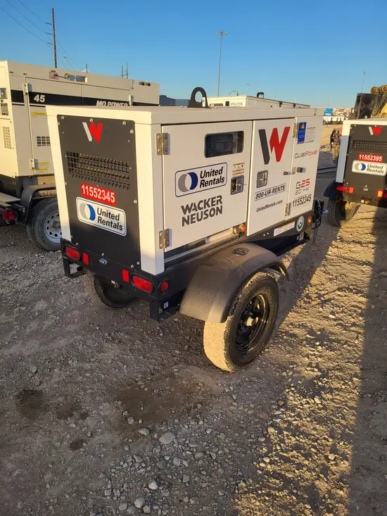 2022 Wacker Neuson G25 T4F Diesel Generator