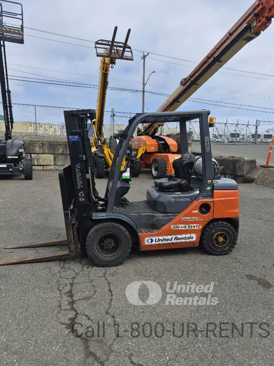 2021 Toyota 8FGU25 Warehouse Forklift