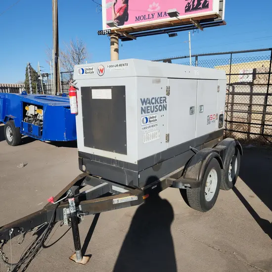2017 Wacker Neuson G50 T4F Diesel Generator
