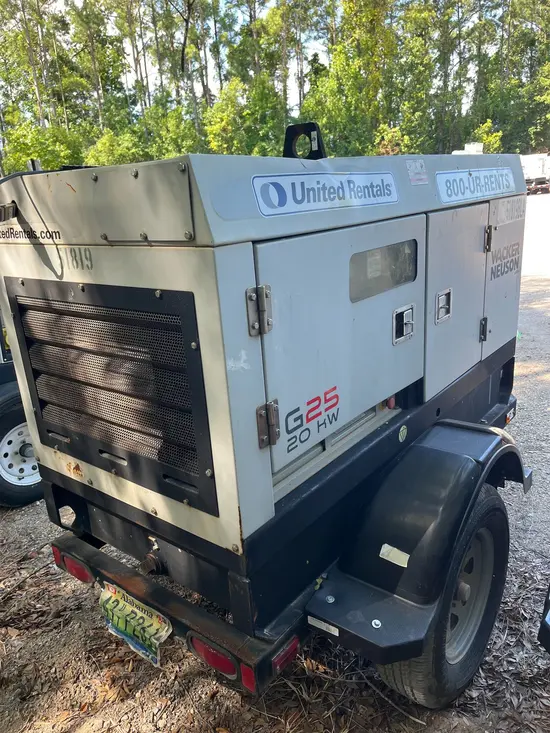 2017 Wacker Neuson G 25 Diesel Generator