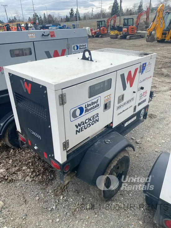 2022 Wacker Neuson G25 T4F Diesel Generator