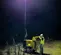 Yellow Allmand Light Tower Towable