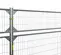 Silver ZND Temporary Fence Height Extension Panel