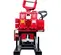 Red and black HPSI 67 ft.-lbs. Vibratory Pile Hammer Attachment for Excavator